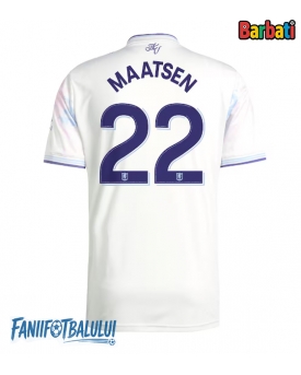 Aston Villa Ian Maatsen #22 Tricou Fotbal Replică 2025-26 Barbati Treilea